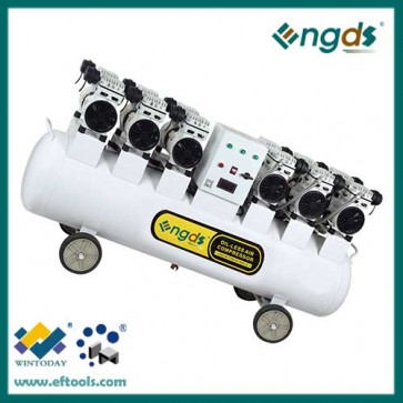 Hot selling 6hp 140l dental oil free air compressor 184052