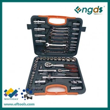 58pcs chrome vanadium spanner set combination spanner set