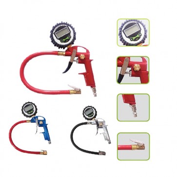 Popular digital gauge inflating gun type for sell 610006