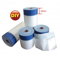 High Quality Pretaped Automotive Masking Film 504042