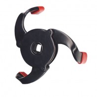 Black oxide 3-jaw universal oil filter wrench 134029