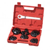 9pcs SAE 1045 cap type oil filter wrench set 134039