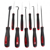 Durable 9pcs scraper hook lock pick set 138708