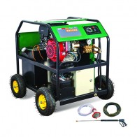 Petrol hot and cold water pressure washer 175113