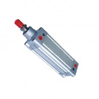 DNC pneumatic cylinder with hollow piston rod 357200