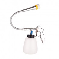Flexible air washing gun with brush 365007
