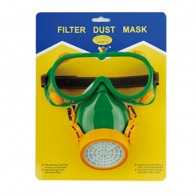 Single-Tank Dust Mask With Goggle With Good Quality Made in China 371053