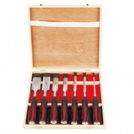 Carpentry chisels wood with core through handle 381003