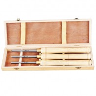Hot sell turning tools with wooden box 383057