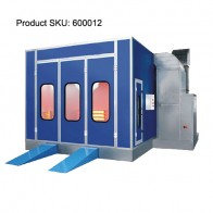 Normal size infrared heating positive mobile commercial spray booth 600012