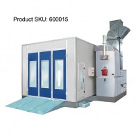 Commercial side downdraft automotive spray booth for sale 600015