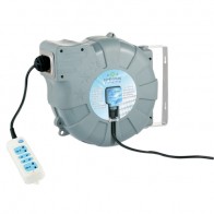 Automatic retractable hose reels with patch panel 606026