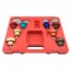 14PCS coolant pressure radiator compression tester kit