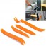 Nylon 4PCS pry trim removal tool set