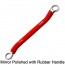 Mirror Polished With Rubber Handle Double Ring Offset Wrench 230235