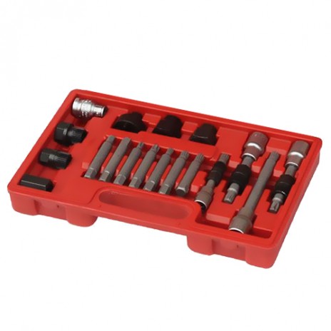 18PCS clutch pulley alternator removal tool set