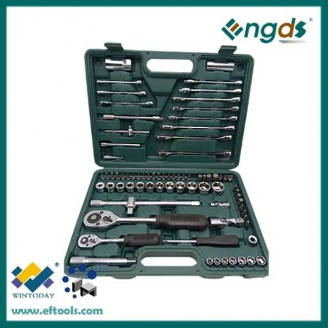 78pcs set tooling socket wrench set spanner set