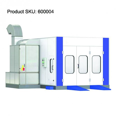 infrared spray booth