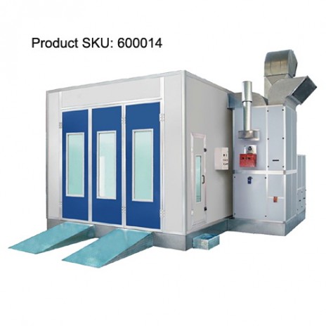 powder coating spray booth