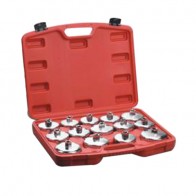 14pcs chrome plated oil filter cup wrench set 134016