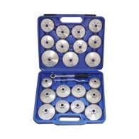 23pcs aluminum alloy oil filter cup wrench set 134018