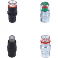 Small And Easy Visual Tire Pressure Cap Gauge 160508