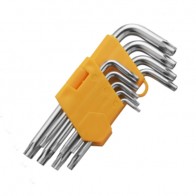 Short torx head special hex key set 351160
