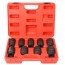 8PCS Durable wheel lock nut socket set