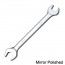 Mirror Polished Double Open End Wrench 230319