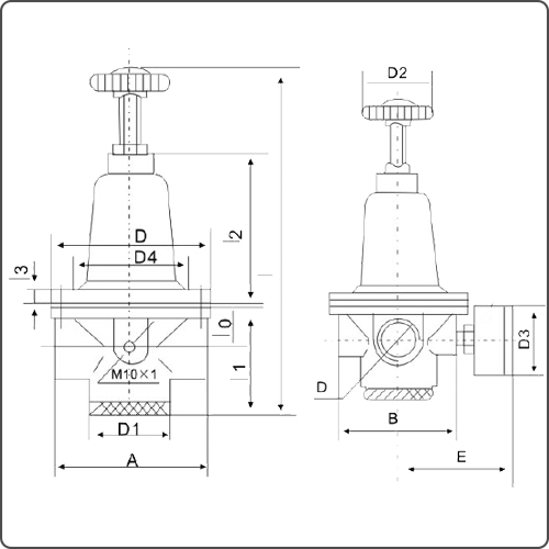 pressure regulating valve adjustment
