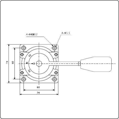 pneumatic manual valve