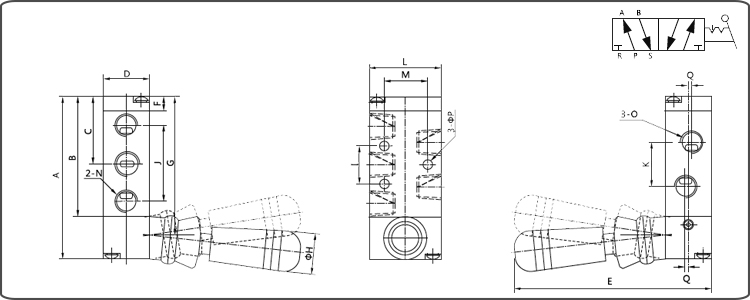 manual air control valve
