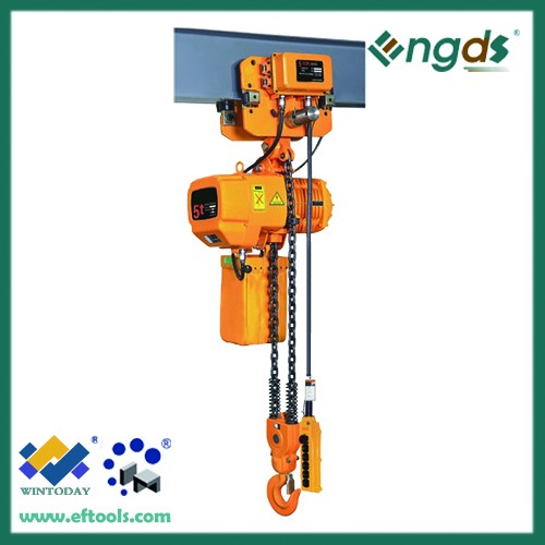 China manufacturing 1/2 ton electric chain i beam hoist