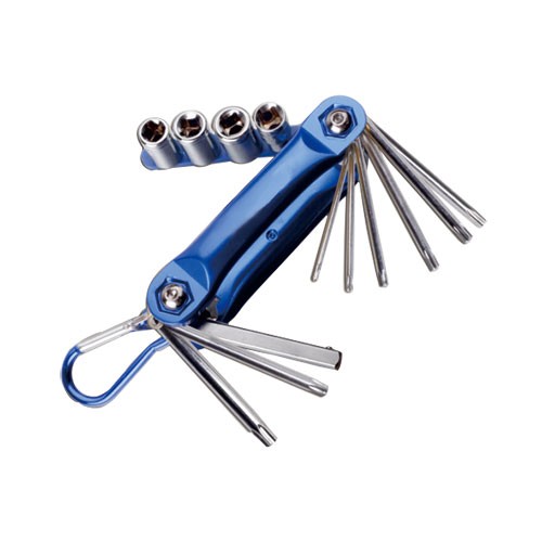 13pcs multifunctional folding bondhus hex key set