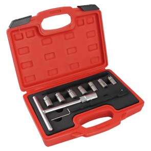 10PCS fuel injector cleaning tools kit