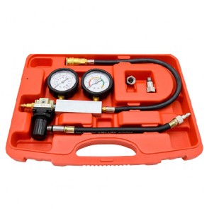 Cylinder compression leak down tester kit