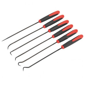 Professional Extra Long 6PCS pick and hook set