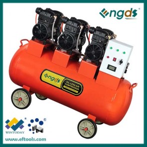 6hp piston cheap 3 cylinder oil free silent compressor 184059