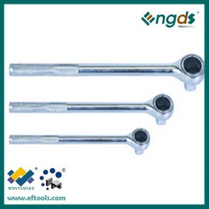 45T socket ratcheting wrench with knurling handle