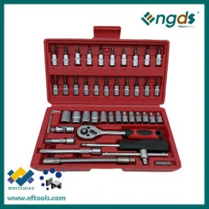 46pcs box socket set combination socket set bits set