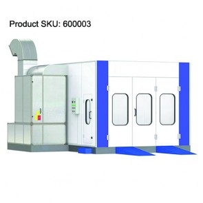 down draft spray booth