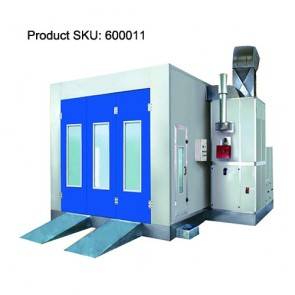 low bake oven spray booth