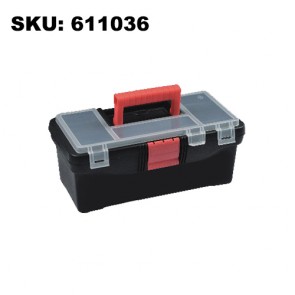 Popular and new style plastic toolbox 611036