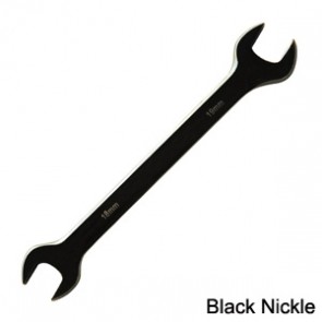 Black Nickel Finish Double Open End Wrench 230263
