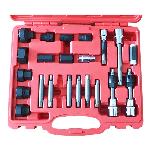 Industrial high quality 22pcs alternator pulley tool kit