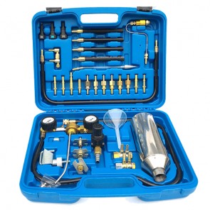 Motorcycle diesel fuel injector cleaner tool set