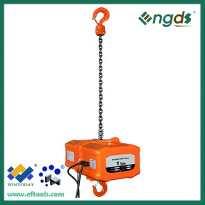 380V hanging 1 ton portable crane electric hoist 200091