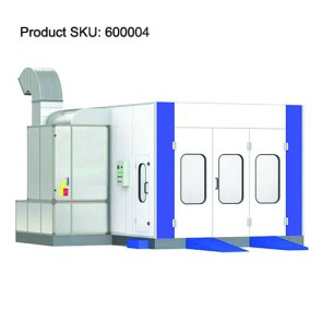 infrared spray booth