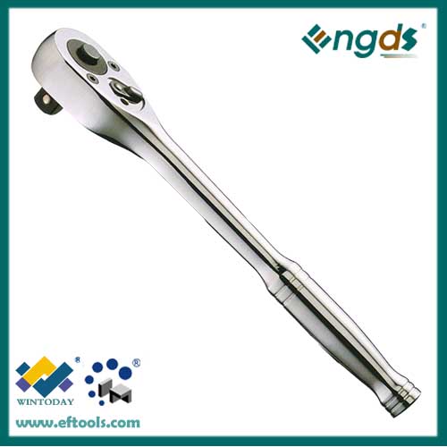 72T fast release ratchet wrench with gourd-shaped handle 314010