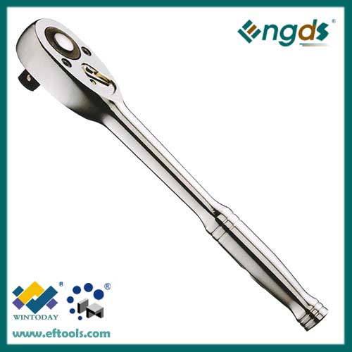 24T close triangle ratchet wrench with gourd-shaped handle 318014